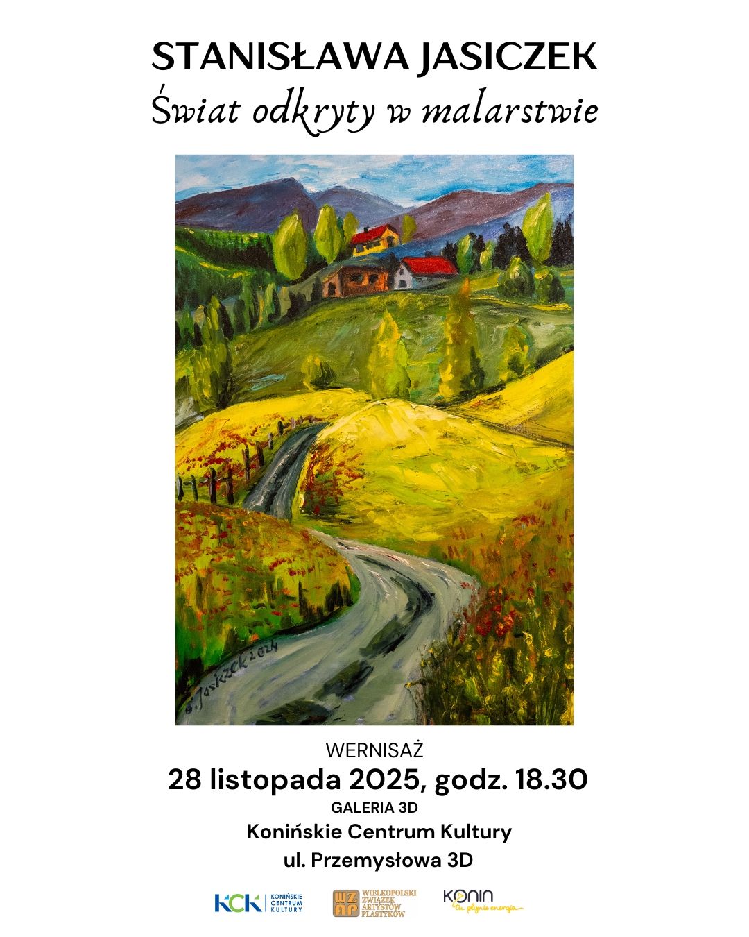 Świat odkryty w malarstwie. Zaproszenie na wernisaż