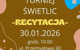 42. Turniej Świetlic. Czas na recytację!