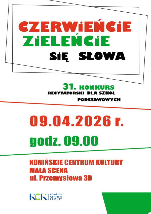 Recytatorska wiosna w KCK