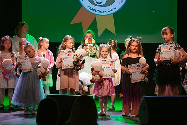 Przedszkolaki wyśpiewały nominacje do Czerwonaka 