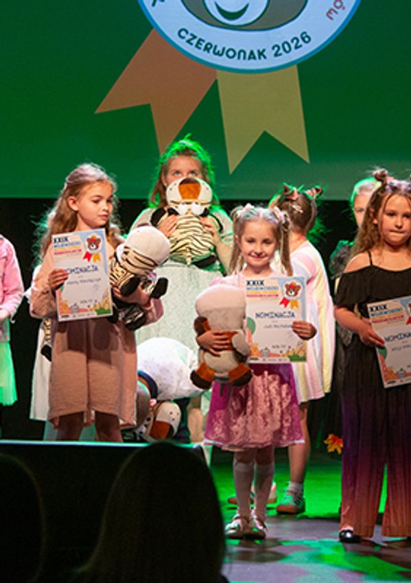 Przedszkolaki wyśpiewały nominacje do Czerwonaka