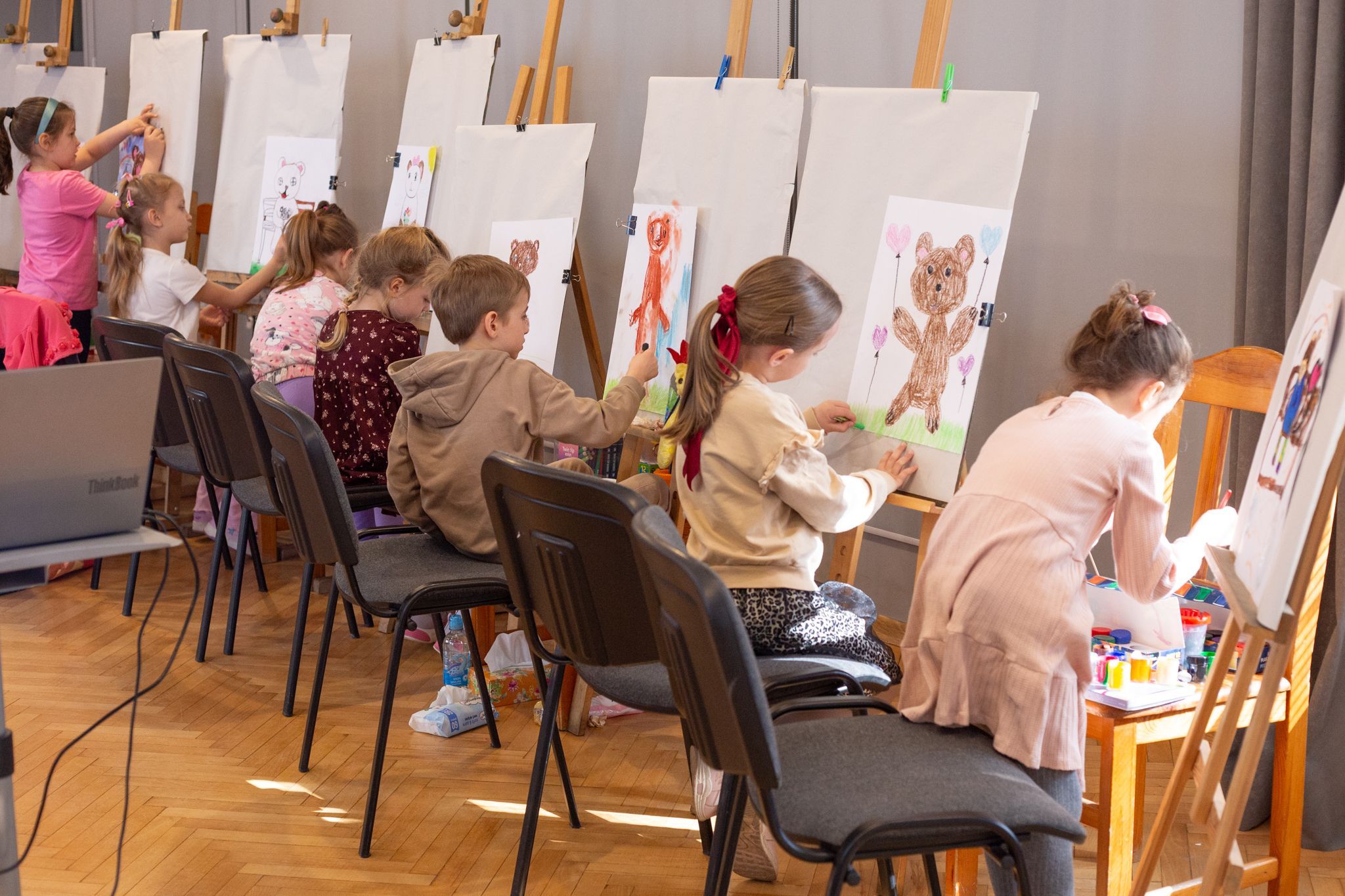 Wystawa pokonkurskowa Przeglądu Twórczości Plastycznej Przedszkoli