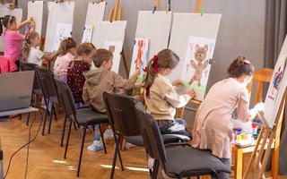 Wystawa pokonkurskowa Przeglądu Twórczości Plastycznej Przedszkoli