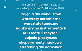 Ferie zimowe ze sztuką