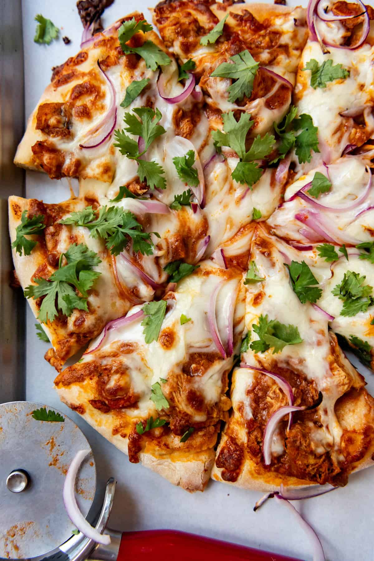 PIZZA CHICKEN TIKKA