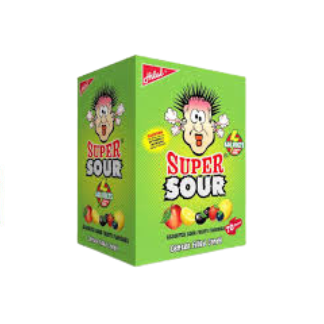 Super Sour Candy – The Ultimate Tangy Challenge for Your Taste Buds