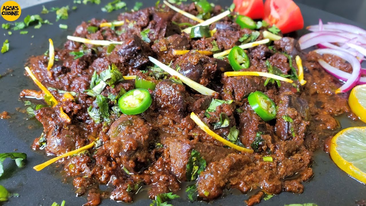 Mutton tawa kaleji