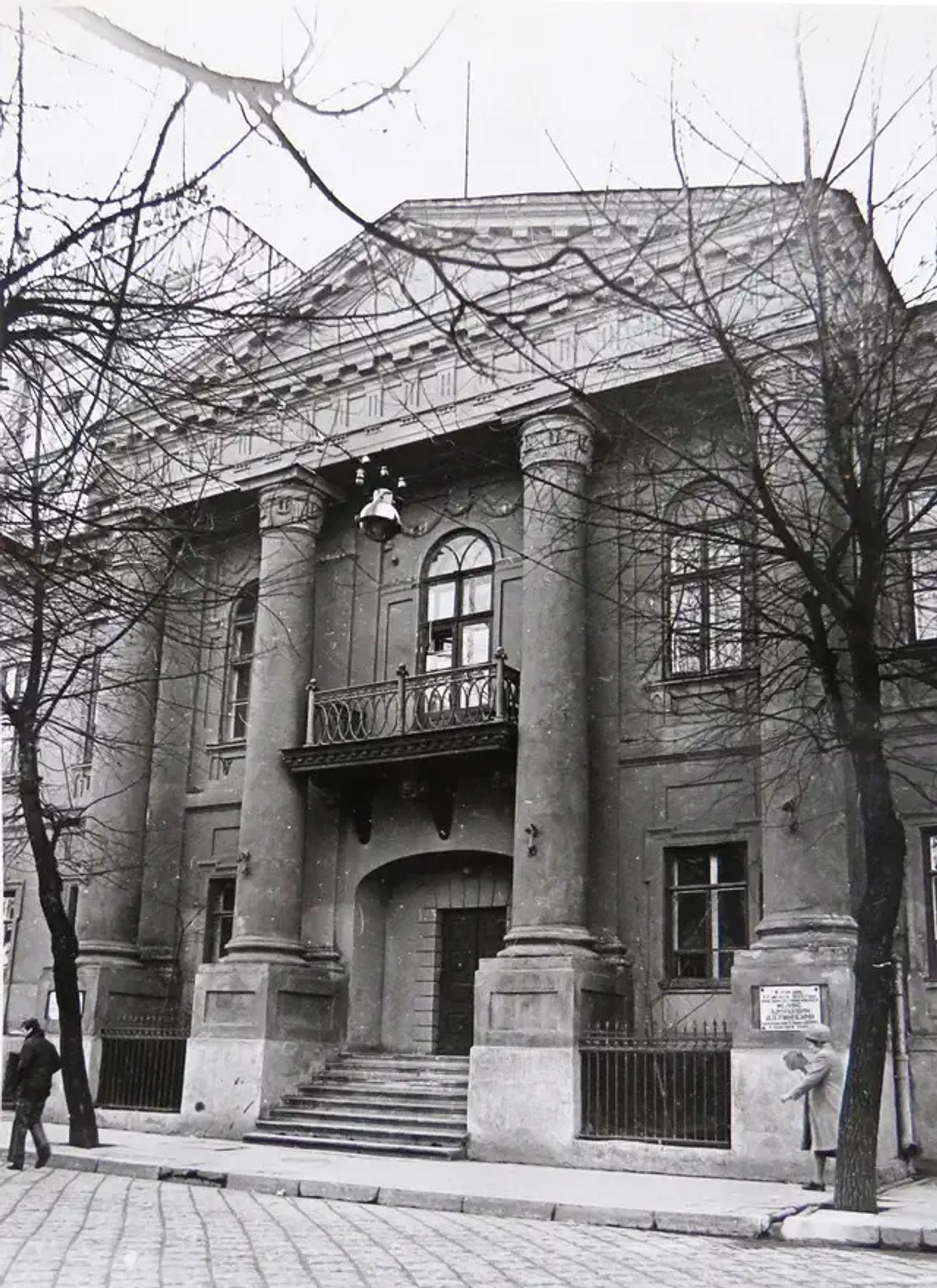 Дворец вице-губернатора в  Гродно. 1981 г.