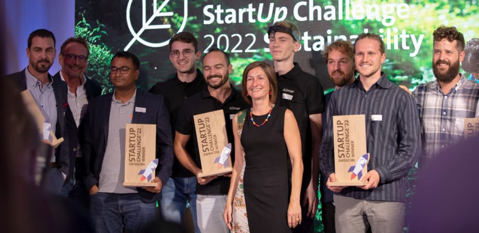 ECCO2 gewinnt die Swisscom Startup Challenge 2022
