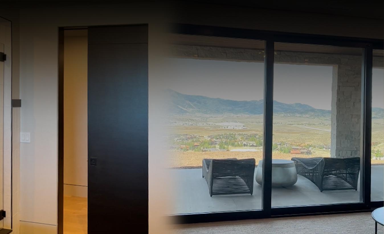 CS Cavity Sliders in Park City Home in Utah CS Cavity Sliders in Park City Home in Utah