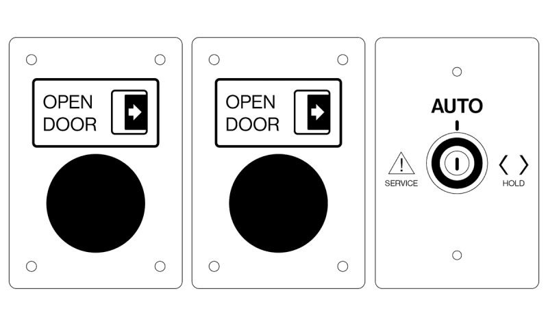 Push Button Access Spec Drawing NZ