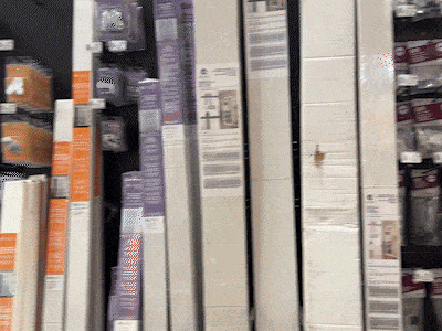 Bold and branded CS retail display Bold and branded CS retail display