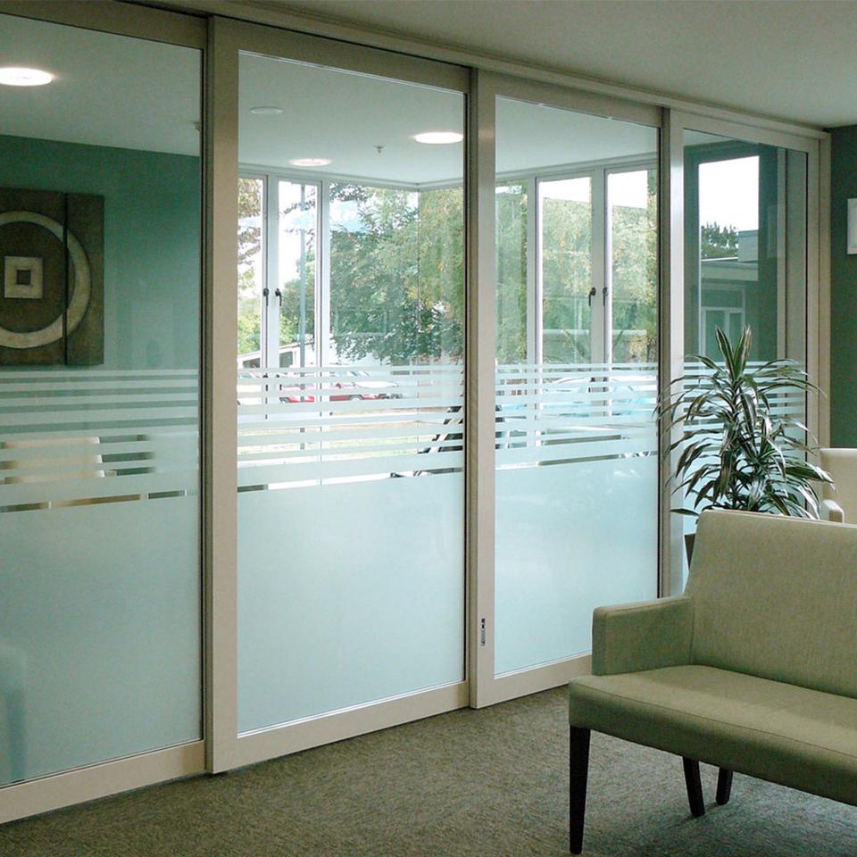 CS Cavtity Sliders used in Medical Reception area