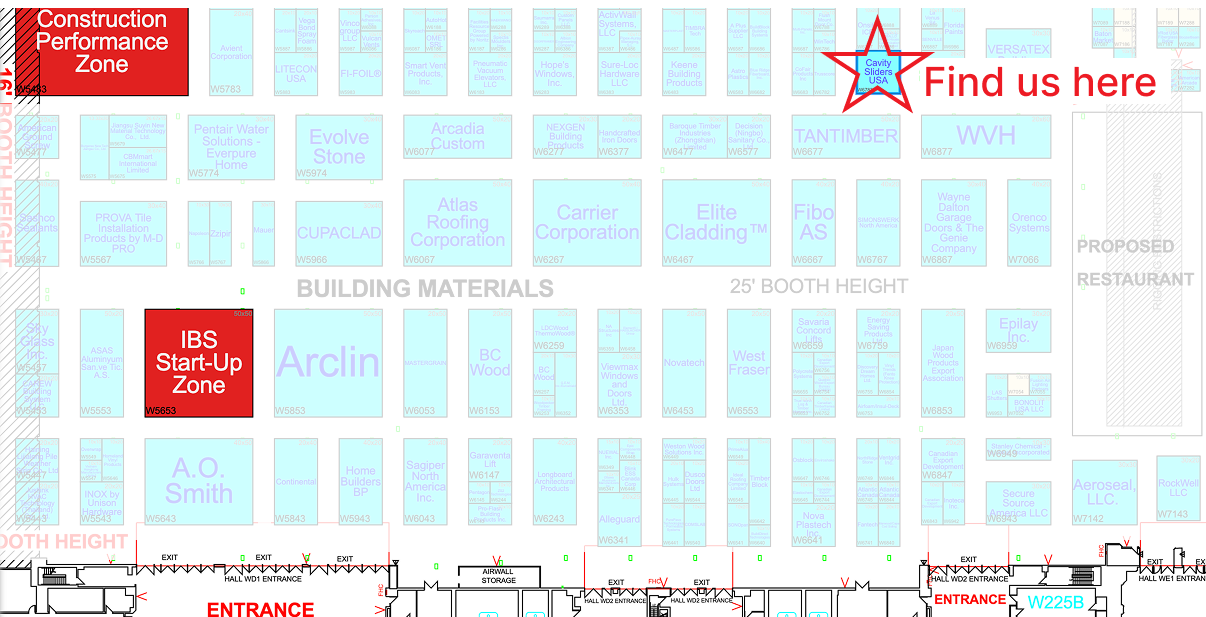 Meet CS Cavity Sliders At NAHB IBS 2026 Free Expo Pass 1206x617 