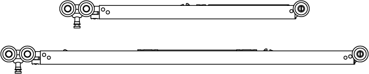 CL100 ADA Lever Specification Drawing