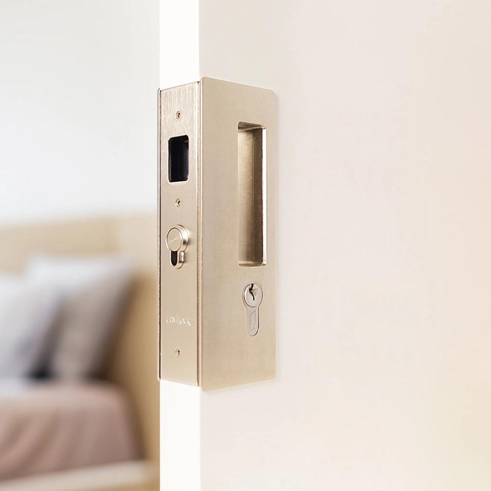 non mortise hardware