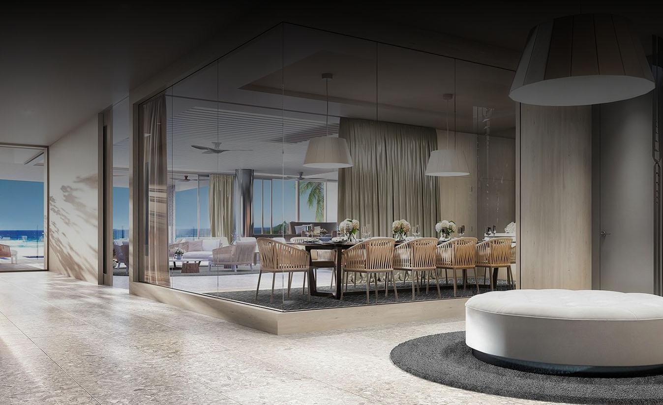 Dining Room at Northcliffe Residence Surfers Paradise