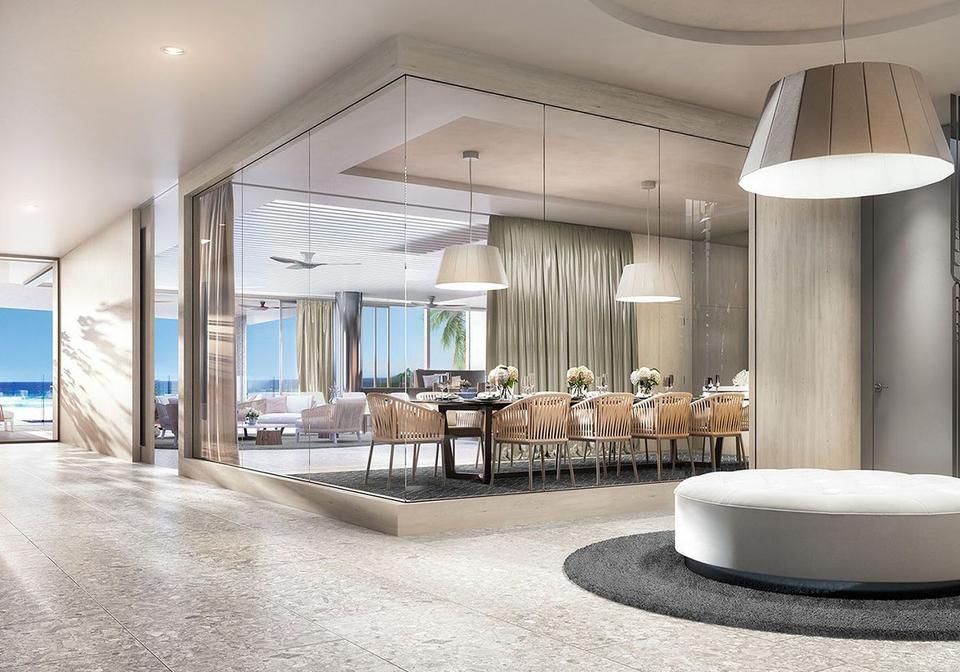 Dining Room at Northcliffe Residence Surfers Paradise