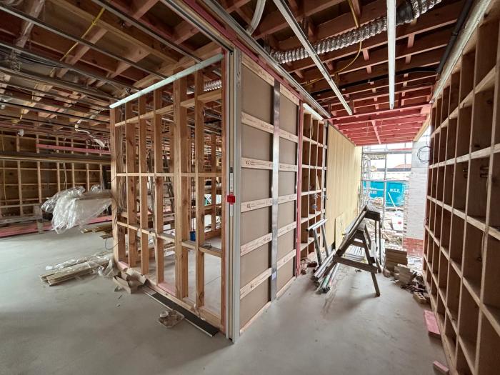 CS Cavity Slider in Framing and Jamb Spreader