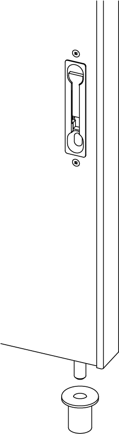 CaviLock Tower Bolt Spec Drawing CaviLock Tower Bolt Spec Drawing