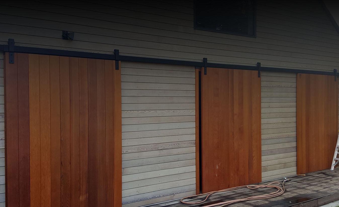 Exterior Barn Track Doors