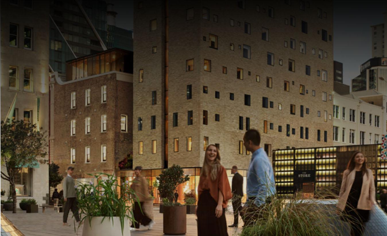 Exterior of Hotel Britomart Exterior of Hotel Britomart