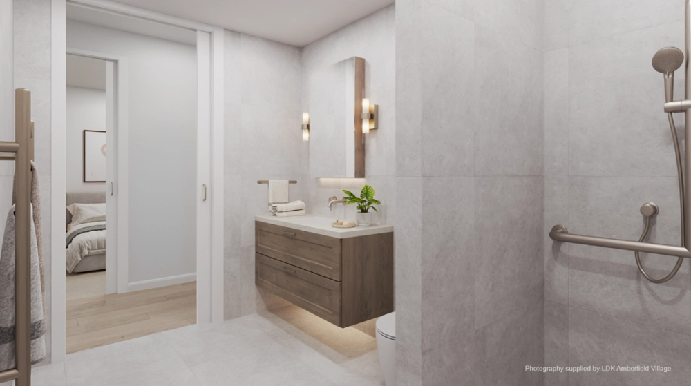 Cavity Slider in Amberfield Retirement Village Cavity Slider in Amberfield Retirement Village