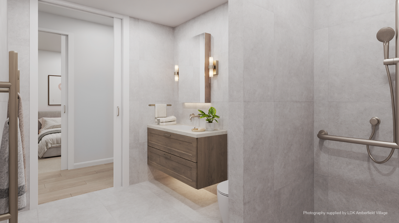 Cavity Slider in Amberfield Retirement Village Cavity Slider in Amberfield Retirement Village