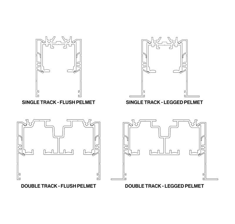 Partition-TopMountTrack Compilation Spec Drawing