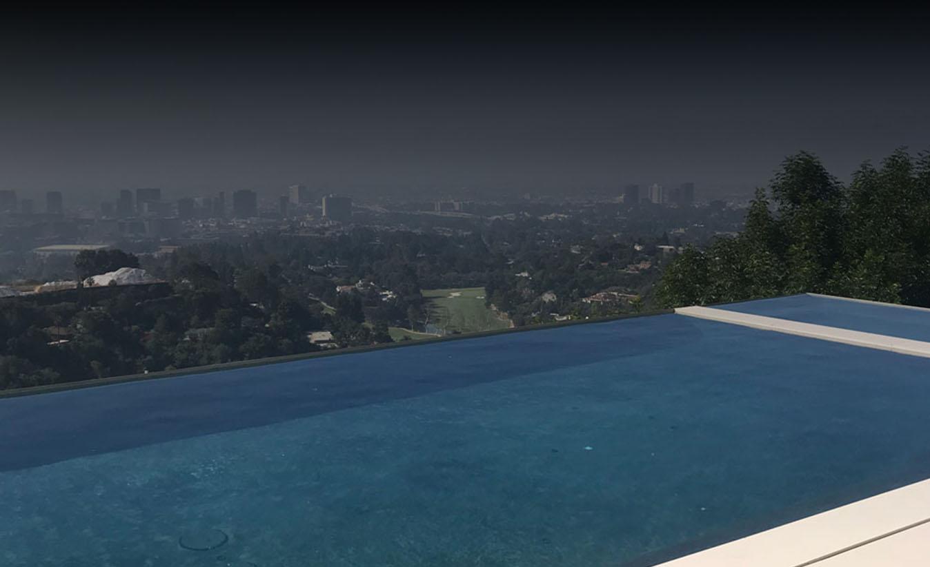 Bel Air Residence overlooking Bel Air Country Club