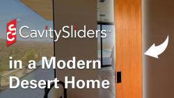 Cavity Sliders in a Modern Desert Home Thumbnail