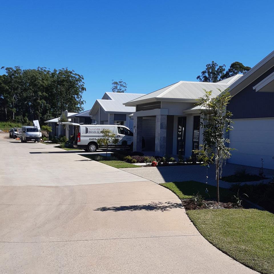 Exterior of Retirement Village Homes