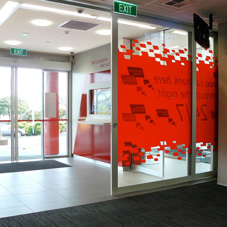 CS NewYorker Doors in Westpac Branch