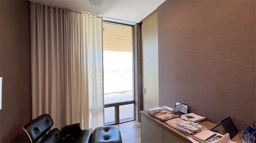 Floor to Ceiling Cavity Slider in the Office Floor to Ceiling Cavity Slider in the Office