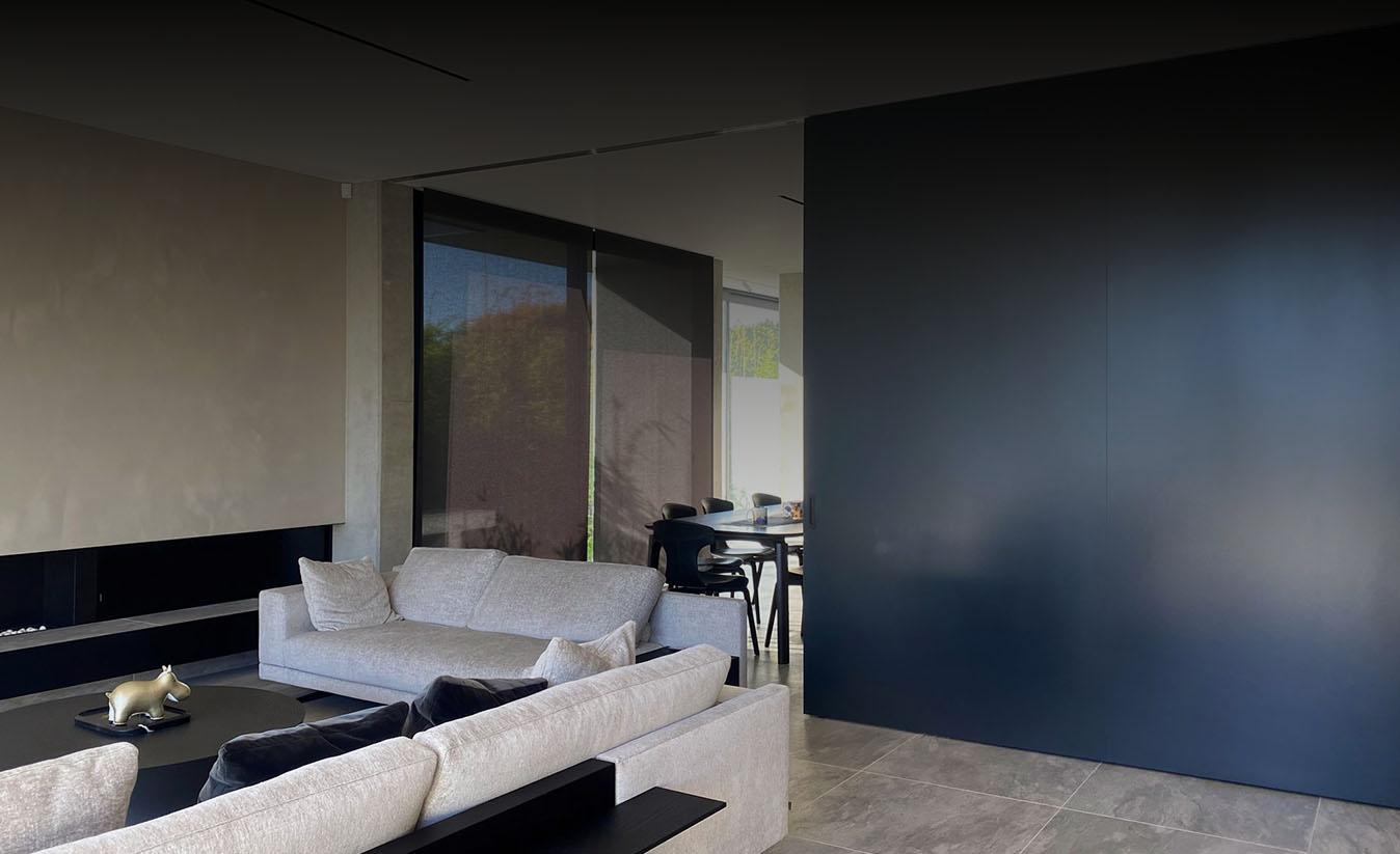 CS Cavity Sliders in living room of Remuera Home CS Cavity Sliders in living room of Remuera Home