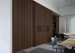 CS HeavyDutyTrack used in Custom Pocket Door Office Setting CS HeavyDutyTrack used in Custom Pocket Door Office Setting