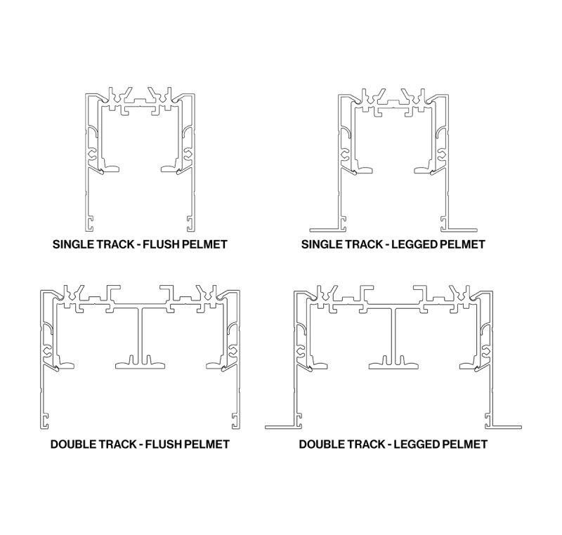 Partition-TopMountTrack Compilation Spec Drawing