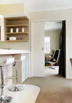 Timber Formed Door within living area Timber Formed Door within living area