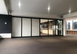 CS Overtaking Cavity Slider with NewYorker door system within School CS Overtaking Cavity Slider with NewYorker door system within School