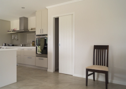 Slimslider in kitchen Slimslider in kitchen