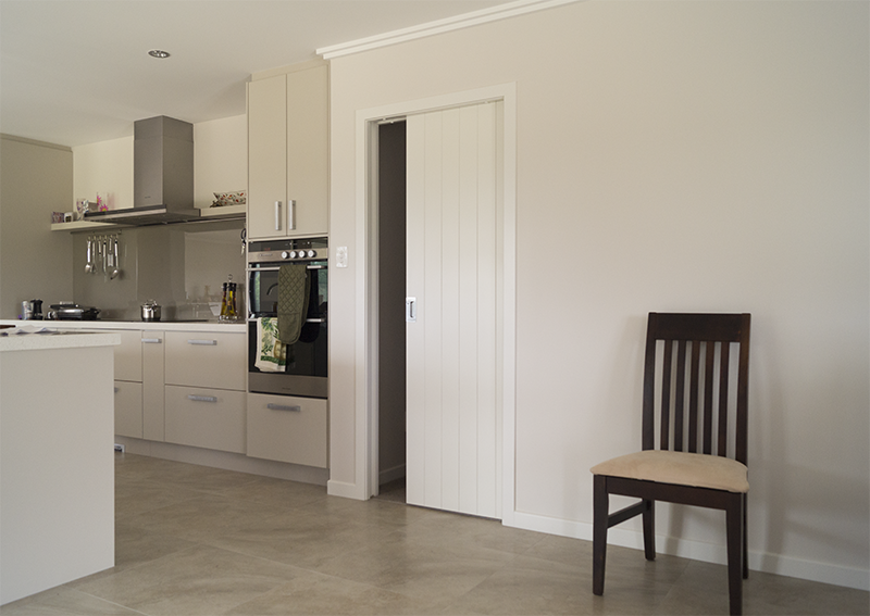 Slimslider in kitchen Slimslider in kitchen