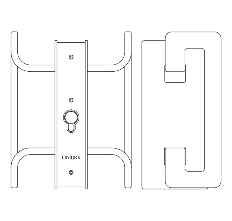 CL400 DDA Extended Cavity Slider Handle