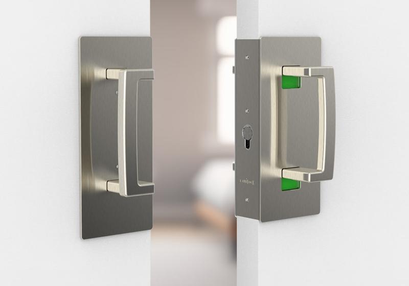 CL400 ADA Magnetic Passage Pocket Door Handle CL400 ADA Magnetic Passage Pocket Door Handle