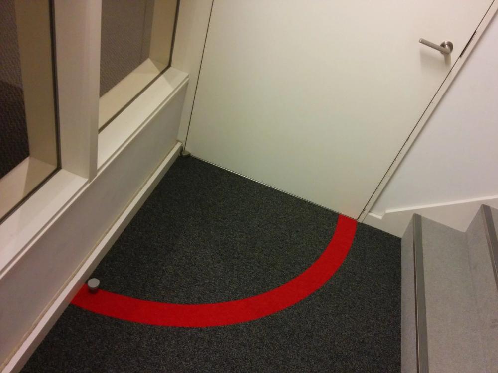 swinging door path swinging door path