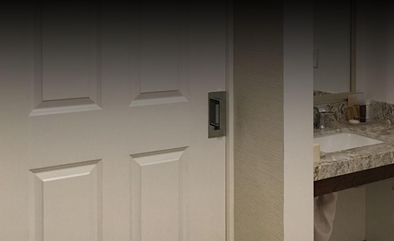 Alo Hotel with CL400 ADA Magnetic Door locks on doors Alo Hotel with CL400 ADA Magnetic Door locks on doors