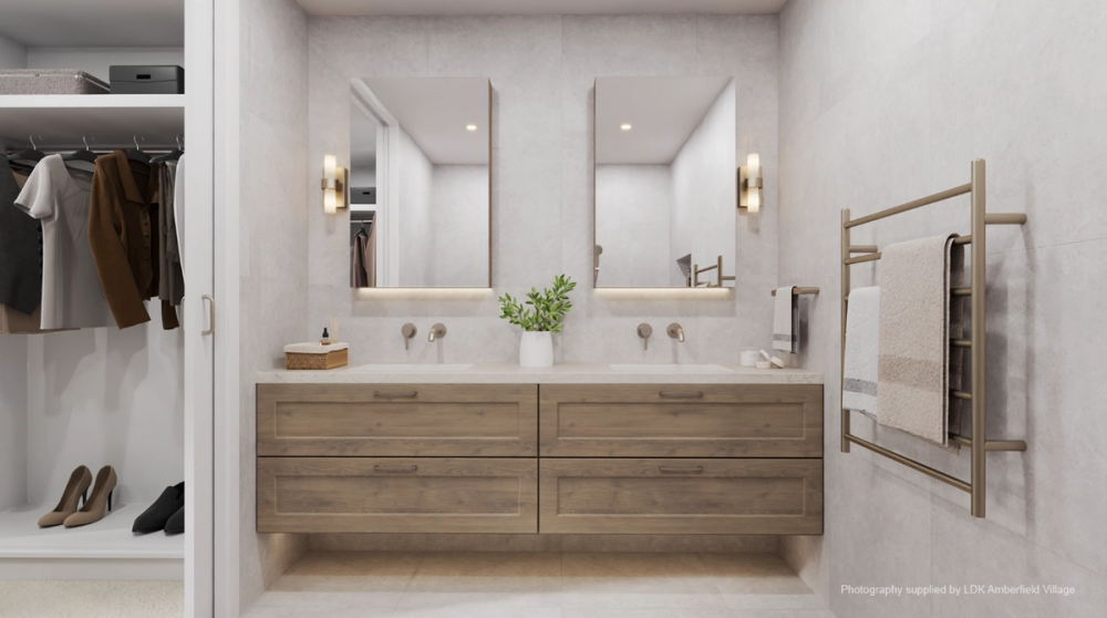 Closet Cavity Slider in Amberfield Retirement Village Closet Cavity Slider in Amberfield Retirement Village