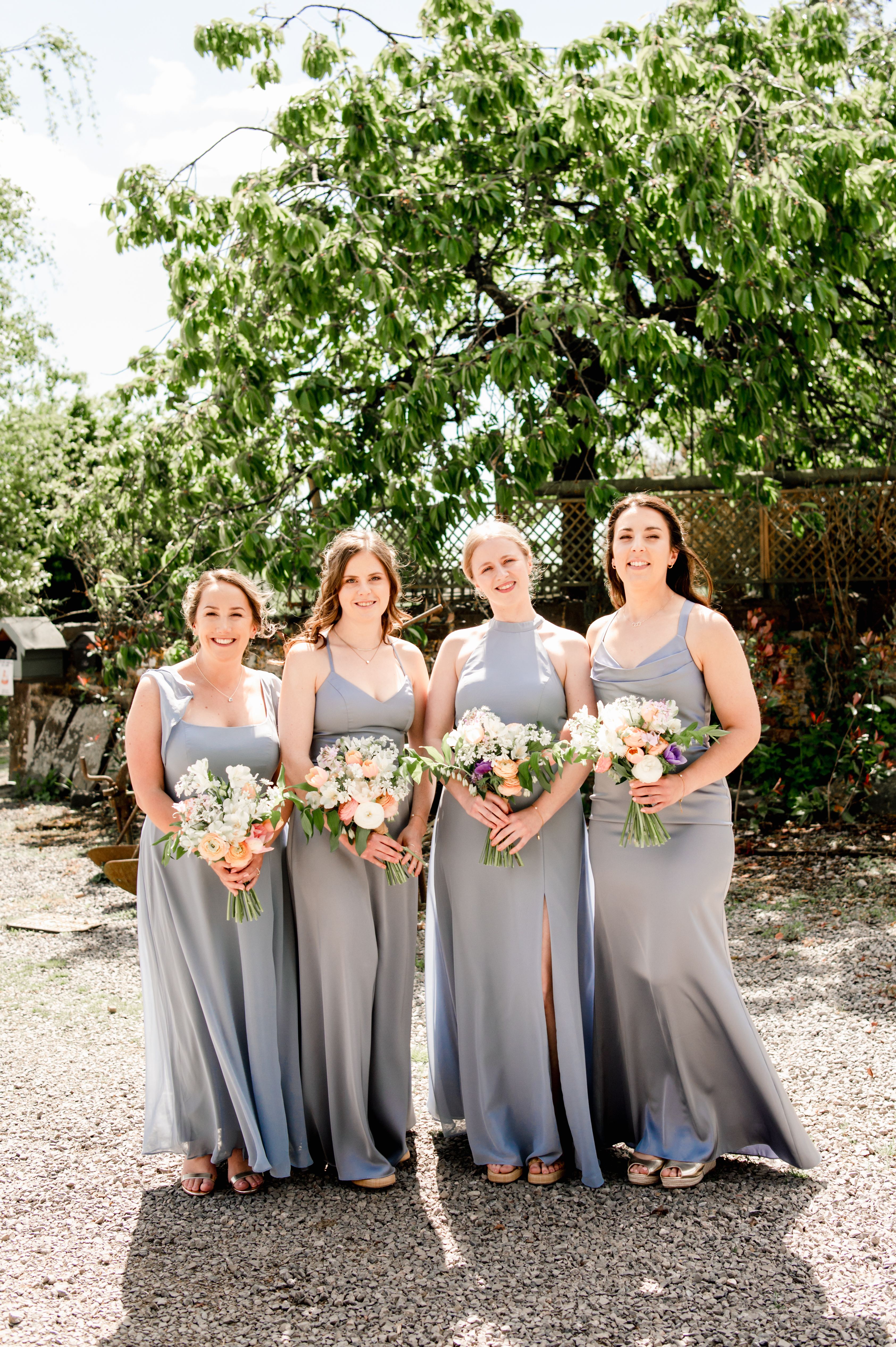 Bridesmaid Makeup by Jade Hair by Flo - Milton End Farm 