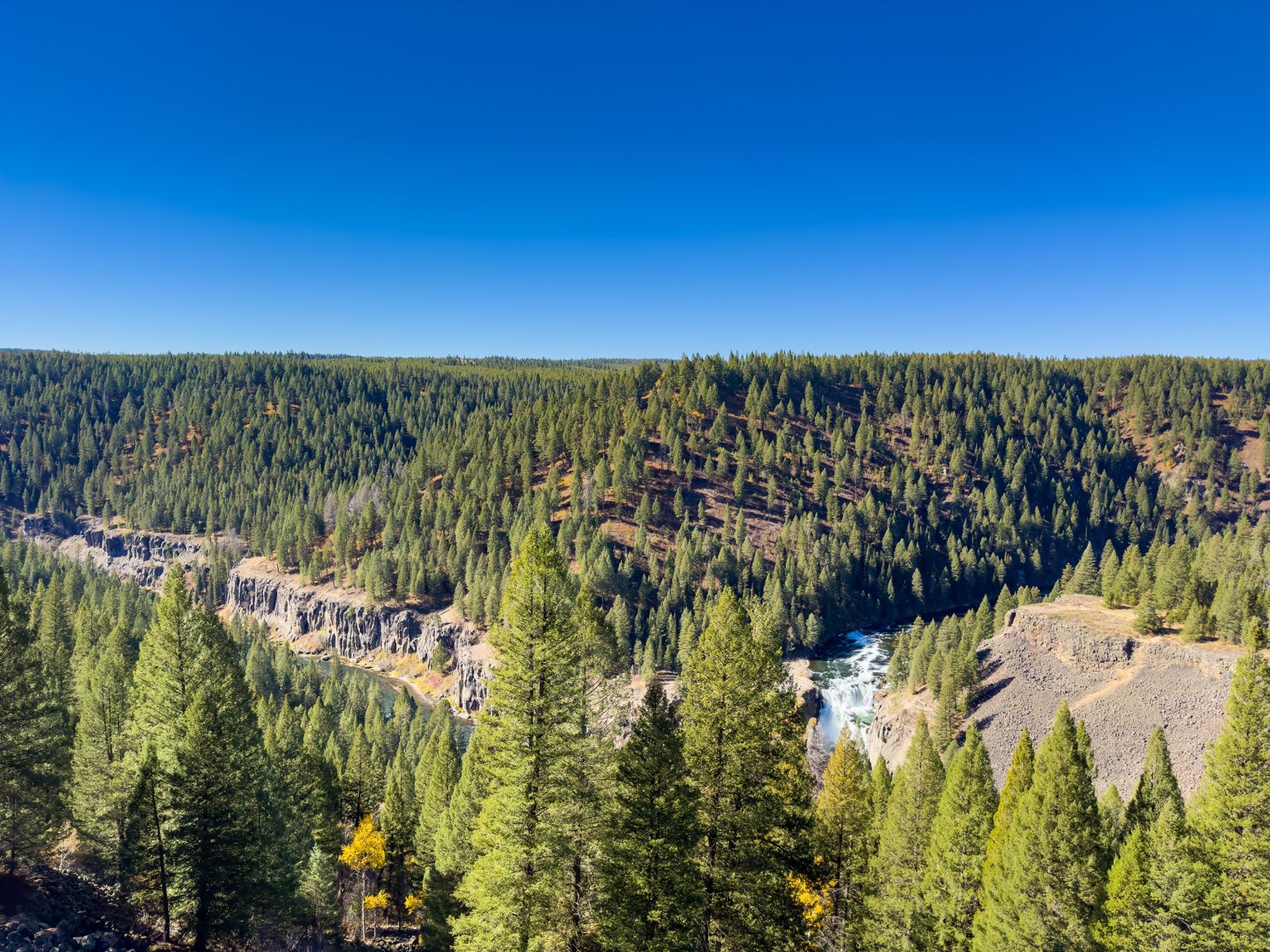 Lower Mesa Falls on the Henry’s Fork