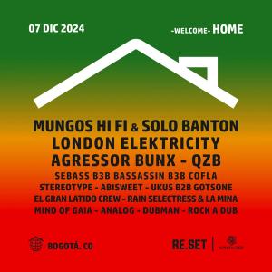 Welcome Home Bogotá: Una noche de pura vibra reggae