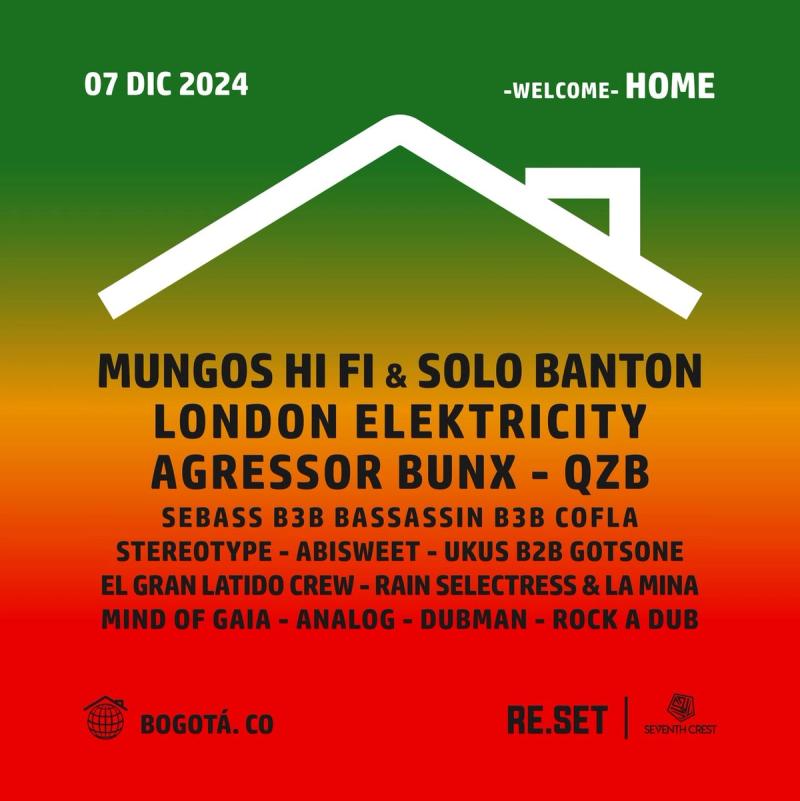 Welcome Home Bogotá: Una noche de pura vibra reggae